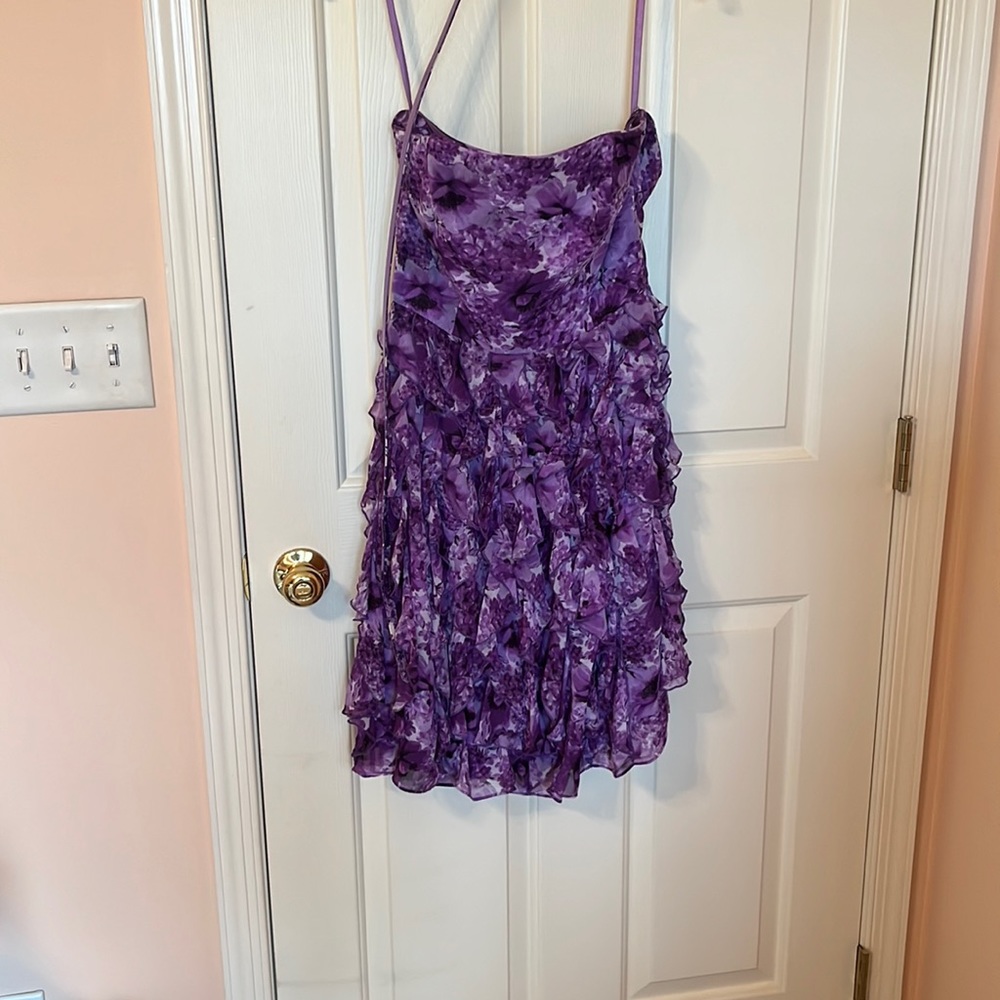 Purple dress